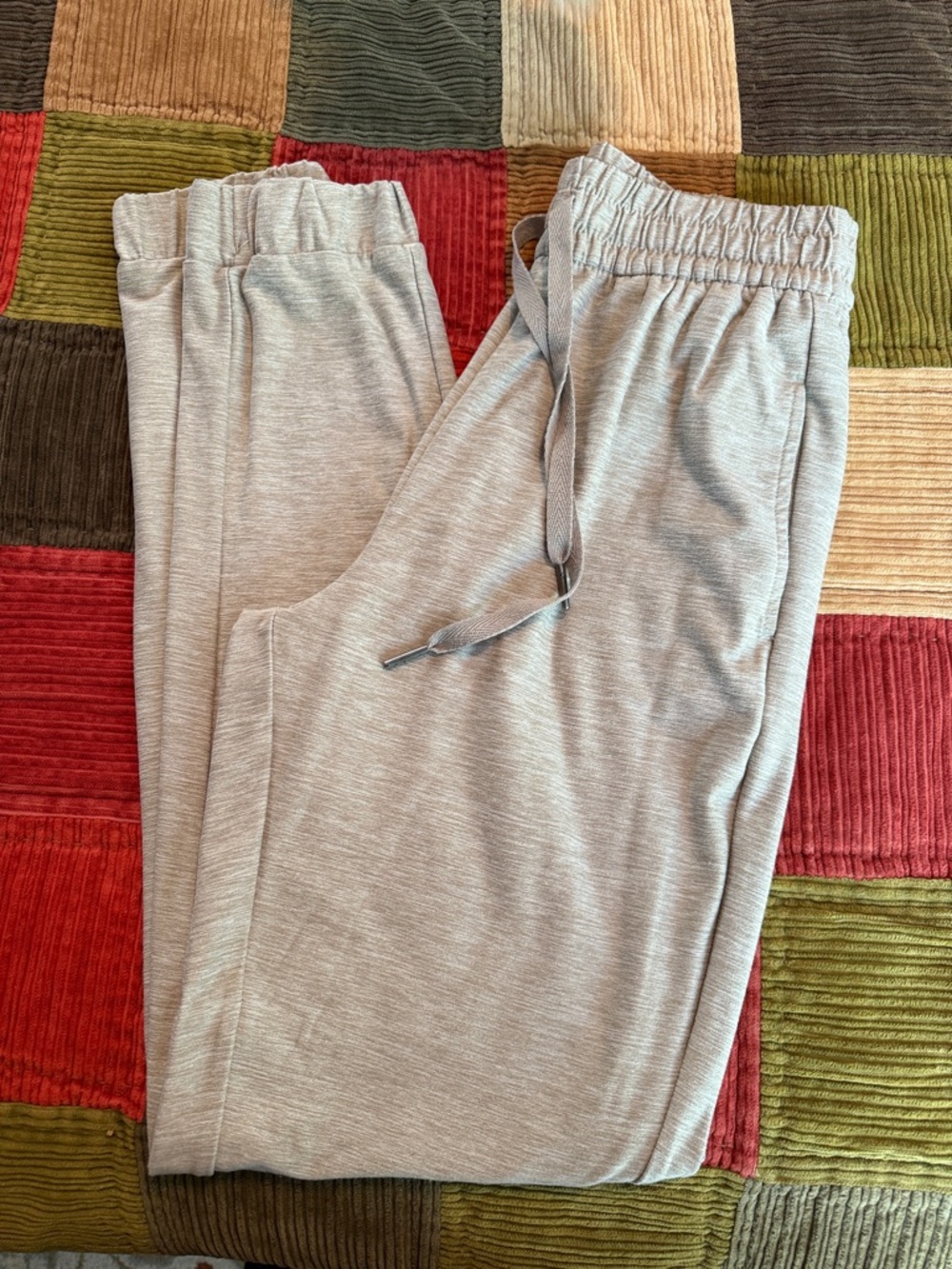 Kyodan Light Gray Drawstring Joggers